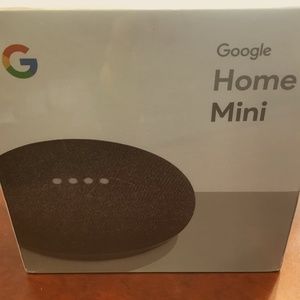 Google NWOT “Home Mini” charcoal color